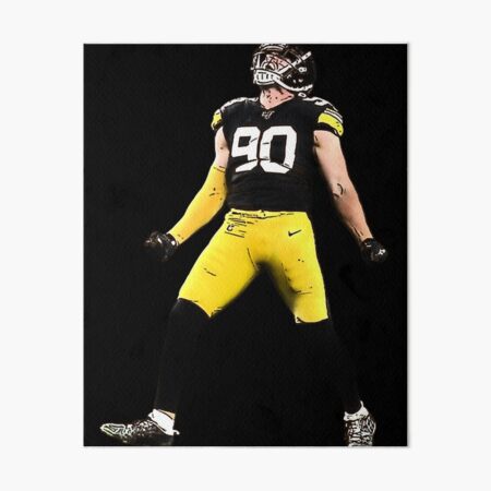 TJ Watt Jersey Art Board Print for Sale by WalkDesigns