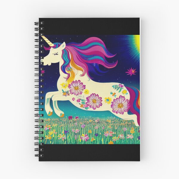 Artikelvorschau, Regenbogen-Einhorn-Blumen für Ohana entworfen und verkauft von Chellilyart.