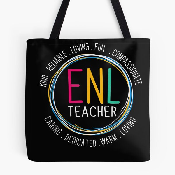 Item preview, ENL Teacher Squad English New Language Squad Crew T-Shirt designed and sold by DettlingUwe.