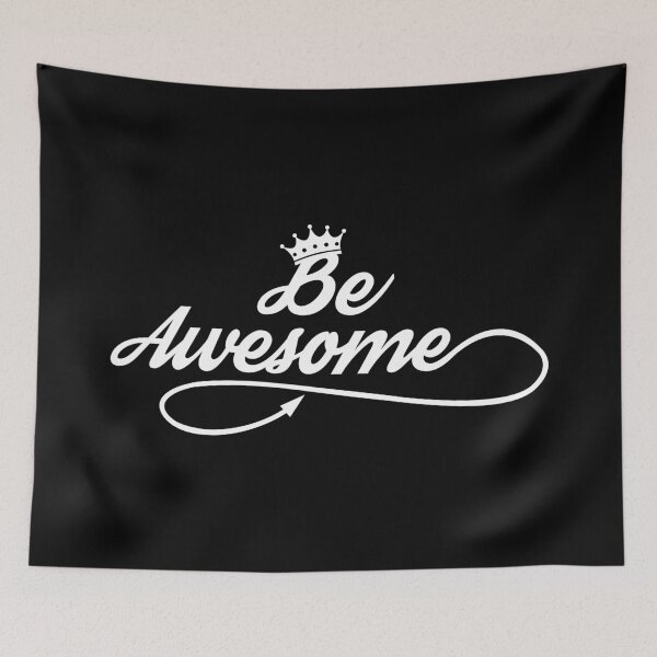 Item preview,  Be Awesome, Be Unique, Be Happy! designed and sold by Be-Awesome.