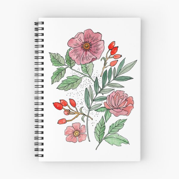 Item preview, flowers rose hips designed and sold by KaterinaSan.