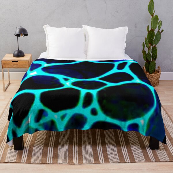Item preview, Turquoise Neon Blue Abstract Pattern for Graphic T-shirt designed and sold by Artistic Mind.