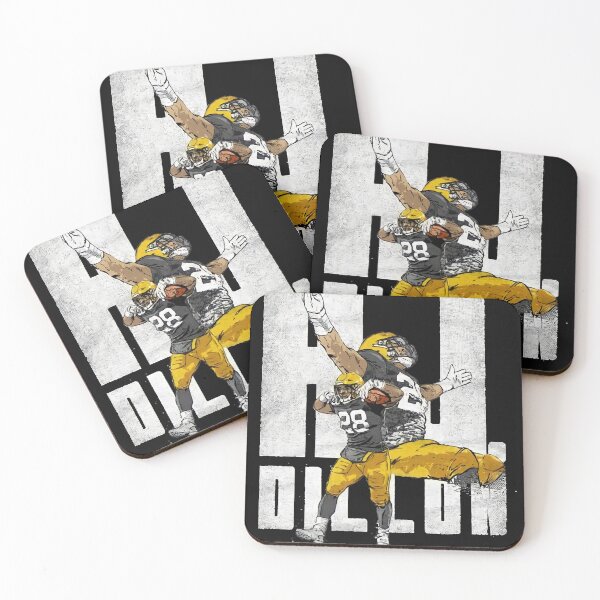 Item preview, A J Dillon 28 for Green Bay Packers fans  designed and sold by DeborahElli.