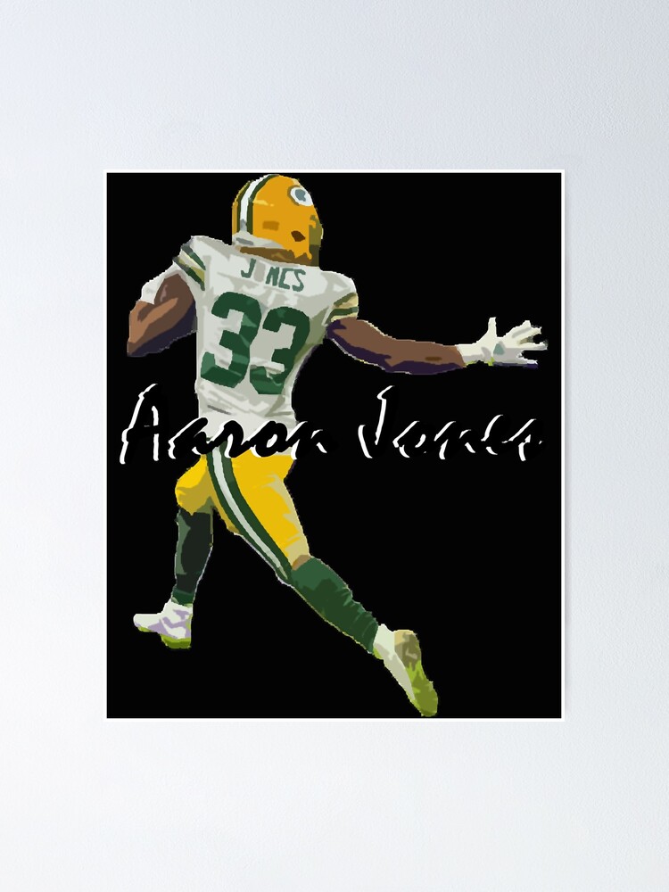 Packers #33 Aaron Jones Sport Frame