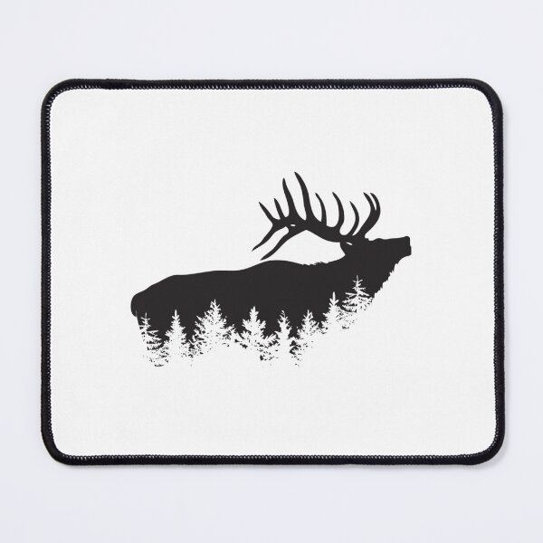 Item preview, Deer and Evergreens Hunting Tri-blend designed and sold by VenusTeeShir.