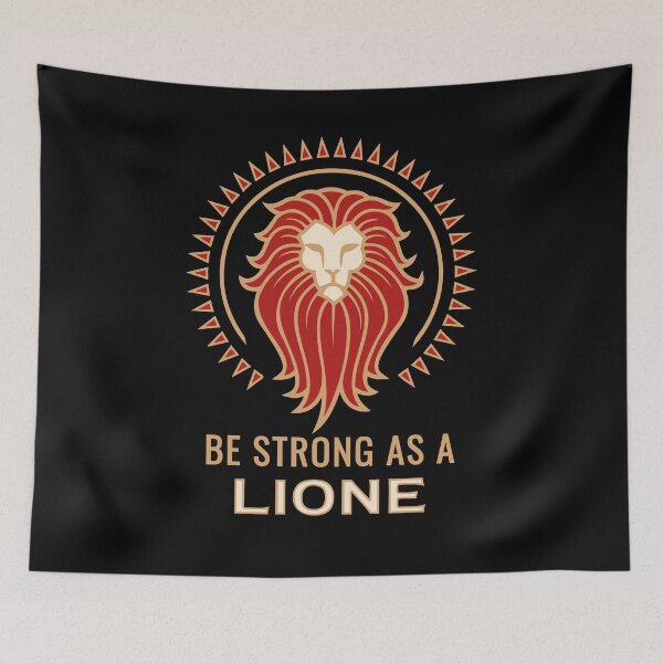 Item preview, Be strong as a Lion designed and sold by bolkibox.