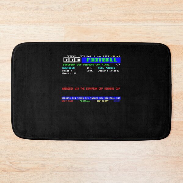 Item preview, Aberdeen Cup Winners Cup Final 1983 CEEFAX  designed and sold by DeborahElli.