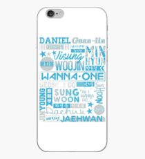 Vinilo o funda para iPhone WANNA ONE Collage