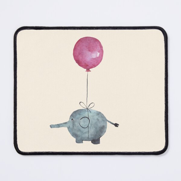 Artikelvorschau, Rosa Luftballon und Elefant entworfen und verkauft von KaylaPhan.