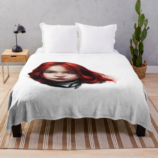 Item preview, Red Girl Portrait designed and sold by UniqeDesign.