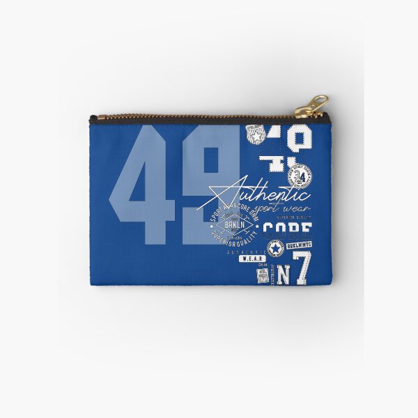 Item preview, Authentic sport wear 49 white - A typographic design with the slogan Authentic sport wear 49 designed and sold by velisani.