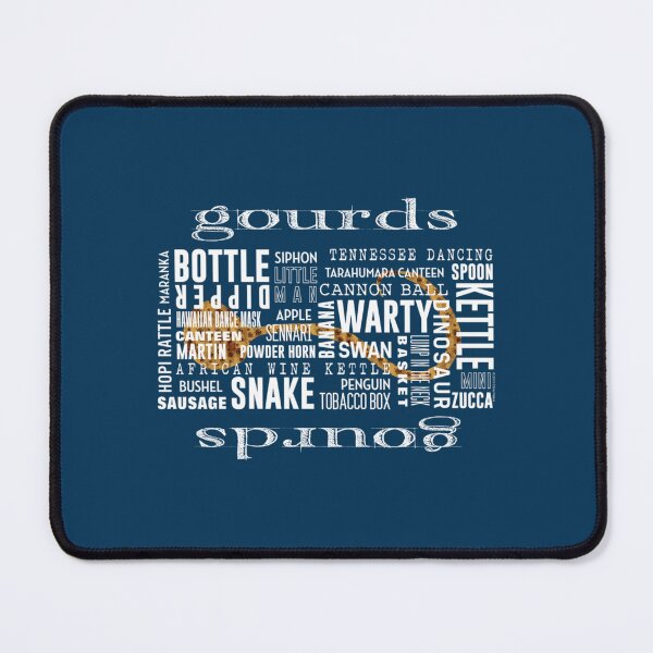 Item preview, Gourd Typography 2 (Dark Background) designed and sold by VenusTeeShir.