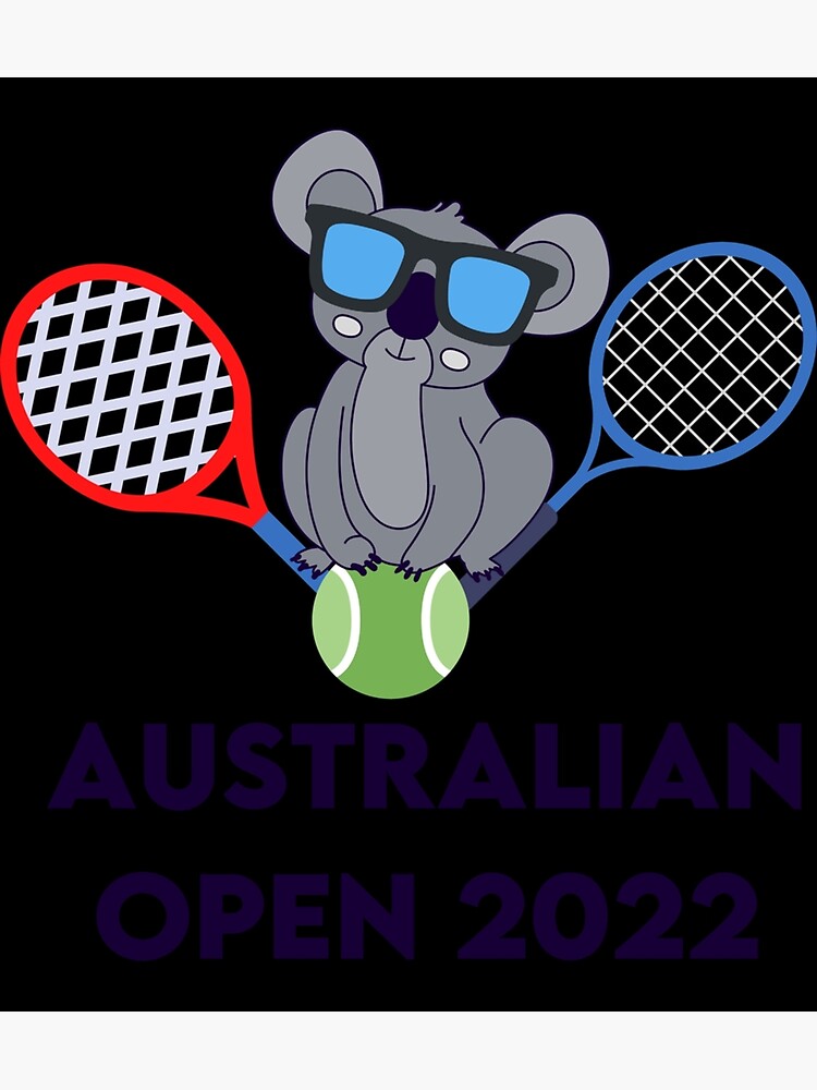 “Koala Tennis Sticker” Poster for Sale by avickieww80 | Redbubble