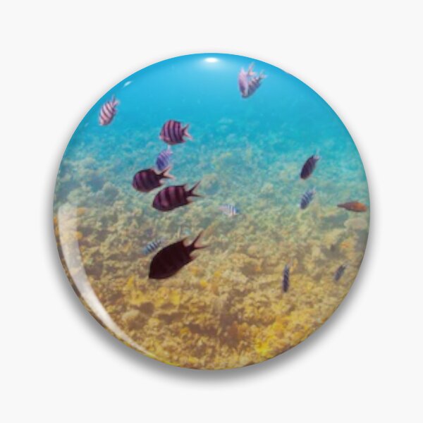 Item preview,    Cute colourful blue sea or ocean or blue water and fishes swimming design designed and sold by BEAUTY ⭐⭐⭐⭐⭐.
