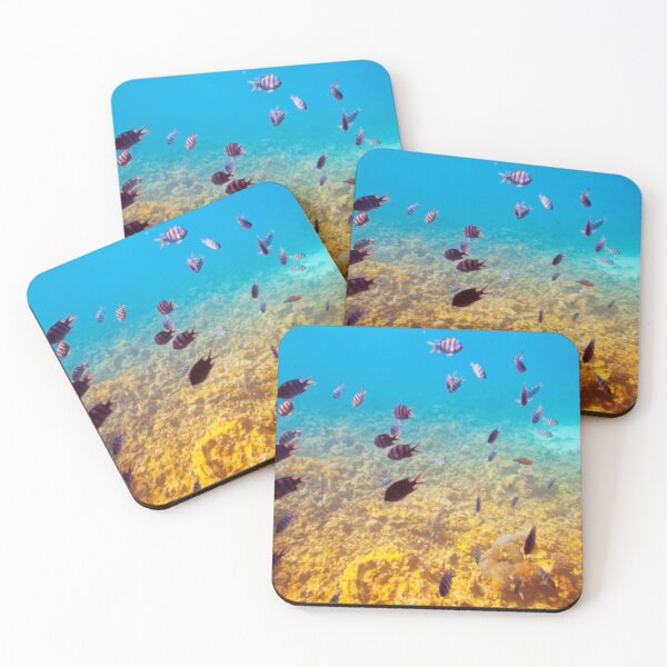 Item preview,    Cute colourful blue sea or ocean or blue water and fishes swimming design designed and sold by BEAUTY ⭐⭐⭐⭐⭐.