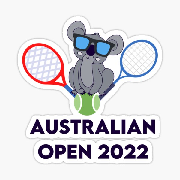 “Koala Tennis Sticker” Sticker for Sale by avickieww80 | Redbubble