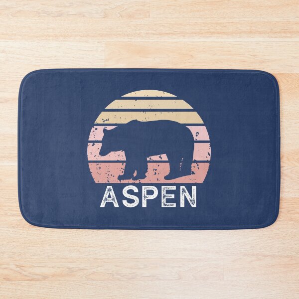 Item preview, Aspen Colorado Retro Bear designed and sold by Esskay Designs.