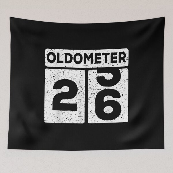 Item preview, Oldometer 25-26 | 26th Birthday Funny Gift designed and sold by Axelhellquis.