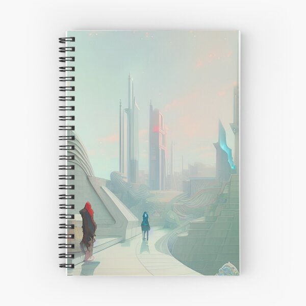 Item preview, 90s Nostalgia Retro Vaporwave Fantasy Futuristic Retro Landscape Illustration designed and sold by S Y N T H R E A L M.
