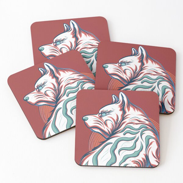 Item preview, Japanese wolf designed and sold by SpectralShade.