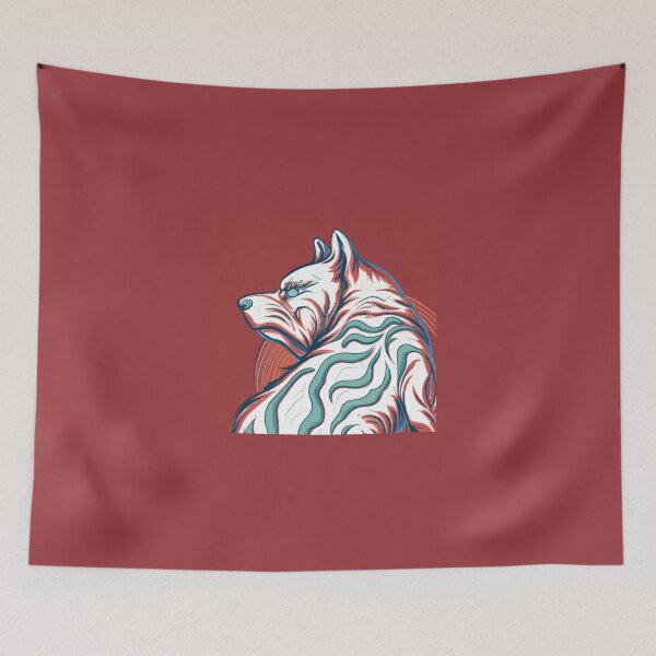 Item preview, Japanese wolf designed and sold by SpectralShade.