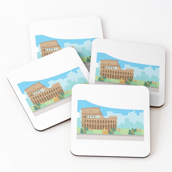 Item preview, digital art of the city of rome and its colosseum designed and sold by JAG2B.