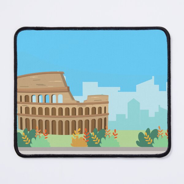 Item preview, digital art of the city of rome and its colosseum designed and sold by JAG2B.