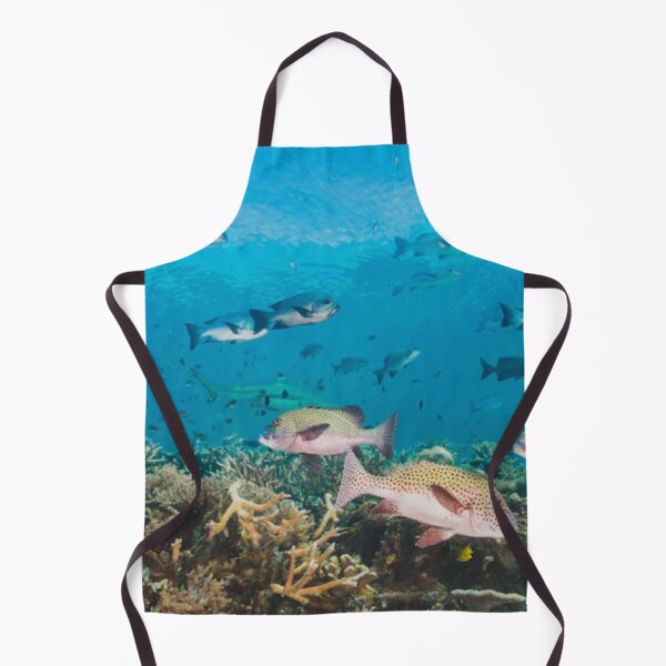 Item preview, Cute colourful blue sea or ocean or blue water and fishes swimming design designed and sold by BEAUTY ⭐⭐⭐⭐⭐.