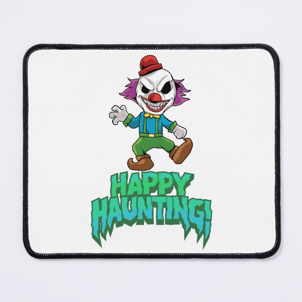 Item preview, Happy Halloween Clown Happy Haunting Stylized Halloween Typography Design designed and sold by WBP Mart.