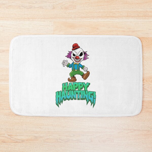 Item preview, Happy Halloween Clown Happy Haunting Stylized Halloween Typography Design designed and sold by WBP Mart.