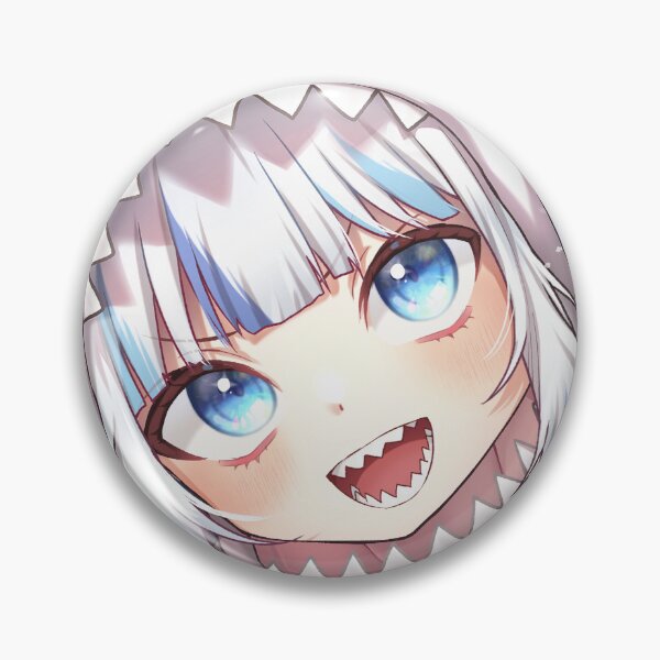 Aperçu de l'œuvre Gawr Gura | Hololive English HoloFR Holomythe | Youtubeur virtuel Vtuber | Fille de requin kawaii créée et vendue par Risumu.