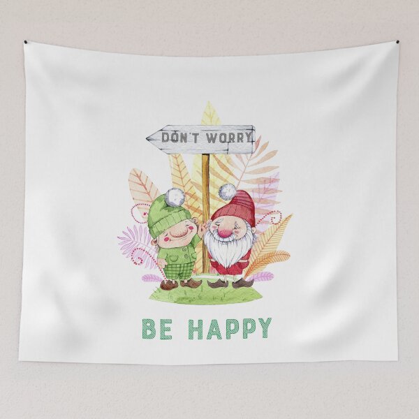 Item preview, Don't worry be happy designed and sold by Ian McKenzie.