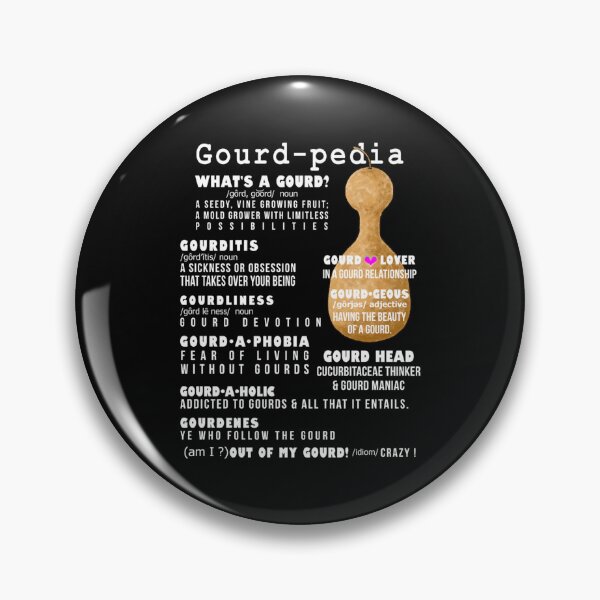 Artikelvorschau, Gourd-pedia What_s a Gourd (weiße Buchstaben) entworfen und verkauft von VenusTeeShir.