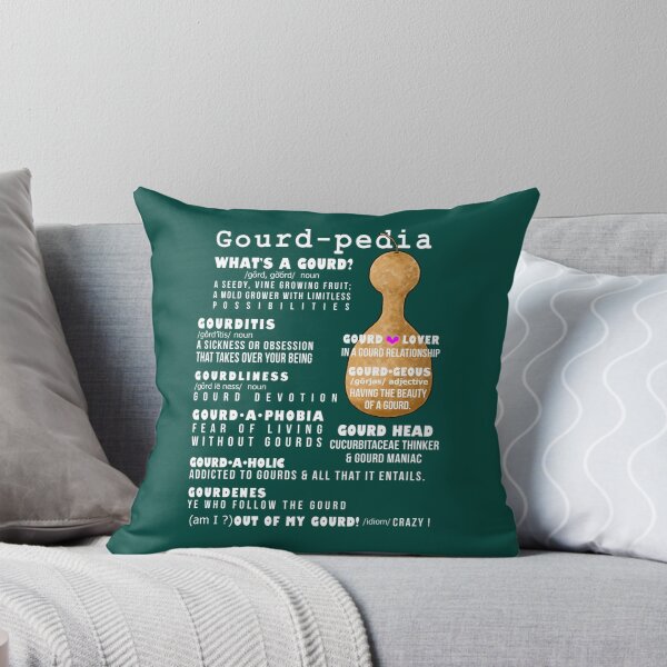 Item preview, Gourd-pedia What_s a Gourd (white letters)   designed and sold by VenusTeeShir.