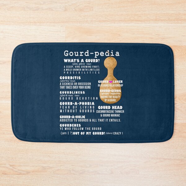 Item preview, Gourd-pedia What_s a Gourd (white letters)   designed and sold by VenusTeeShir.