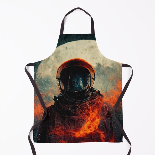 Item preview, Astronaut on flames designed and sold by AICustomArt ⭐⭐⭐⭐⭐.