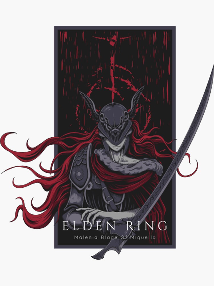 Elden Ring Malenia Blade of Miquella Poster for Sale by GamesRockDesign