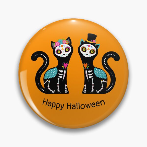 Item preview, Halloween Cats.Happy Halloween. designed and sold by CatOrDog.
