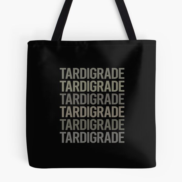 Item preview, Gray Text Art Tardigrade Tardigrades Tardigrada Water Bear Bears Waterbear Moss Piglet Piglets designed and sold by TartSpiderWeb.