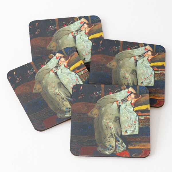 Item preview, Girl in a White Kimono by George Hendrik Breitner designed and sold by Tamas Das.