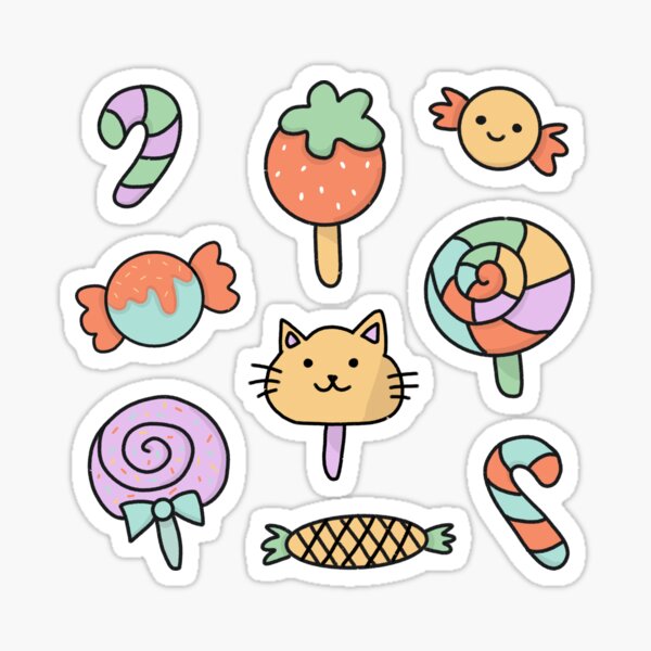 Sweet Candy Pack Sticker