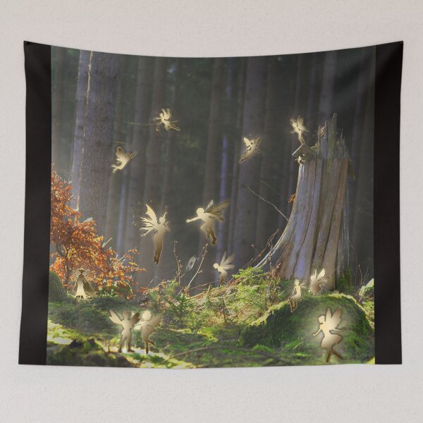 Item preview, Fairies in Enchanted Forest designed and sold by Lelibeth.