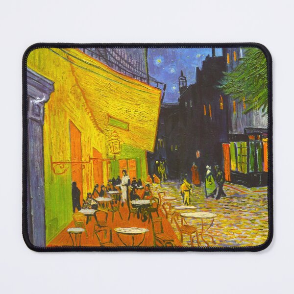 Item preview, Cafe Terrace At Night - Vincent van Gogh designed and sold by SimpleJoyStyle.