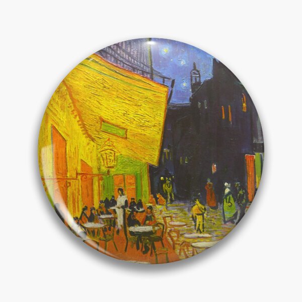 Item preview, Cafe Terrace At Night - Vincent van Gogh designed and sold by SimpleJoyStyle.