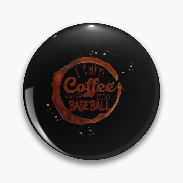 Artikelvorschau, Ich verwandle Kaffee in Baseball-Aufkleber entworfen und verkauft von TerriPhantasm.