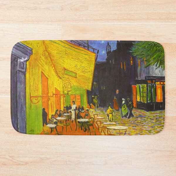Item preview, Cafe Terrace At Night - Vincent van Gogh designed and sold by SimpleJoyStyle.