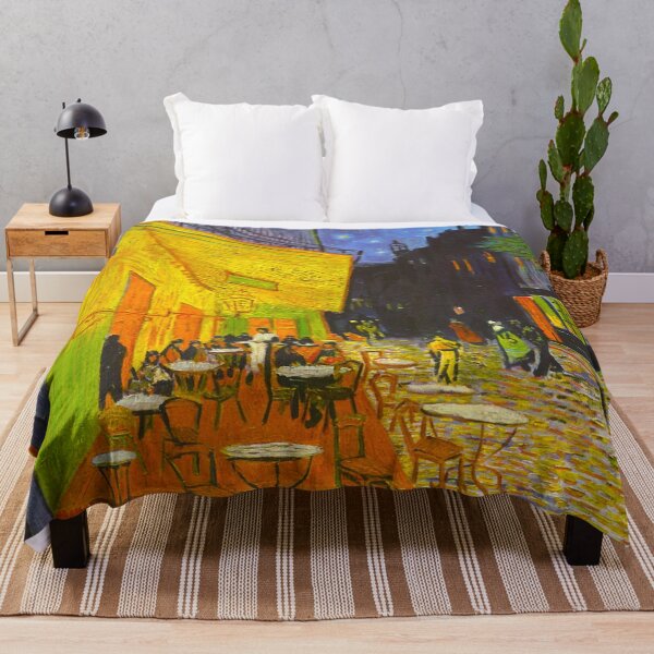 Item preview, Cafe Terrace At Night - Vincent van Gogh designed and sold by SimpleJoyStyle.