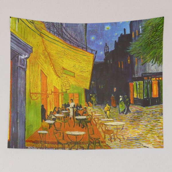 Item preview, Cafe Terrace At Night - Vincent van Gogh designed and sold by SimpleJoyStyle.