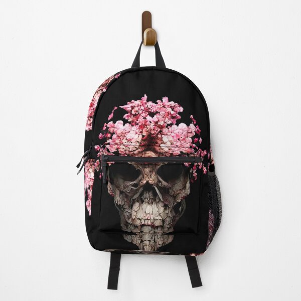 Item preview, Skull and pink flower designed and sold by DopeDesign111.