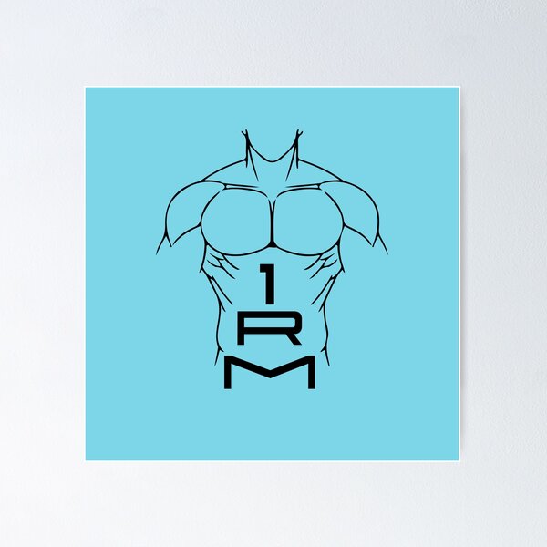 Item preview, 1RM - 1 Rep Max Weight Training - Black designed and sold by SHREDDEDESIGNS.